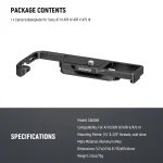 Neewer CA004B Baseplate Sony – Image 2