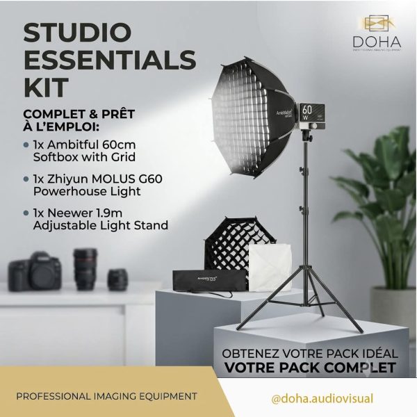 STUDIO ESSENTIALS KIT 60w